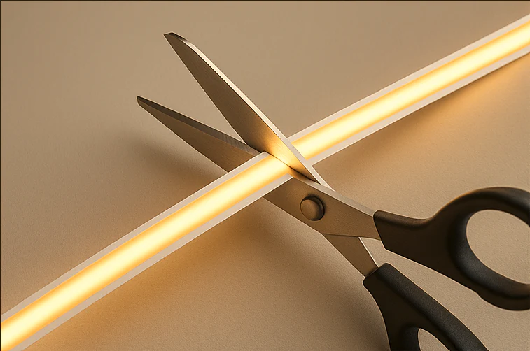 10W "CUT ANYWHERE" SEAMLESS COB LED STRIP (Furniture & Cabinetry) - Image 3