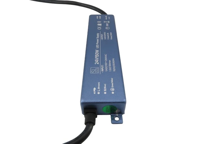 150W 24V Constant Voltage Super Slim Waterproof IP67 LED Strip Driver L152 x W37 x H20mm - Image 4