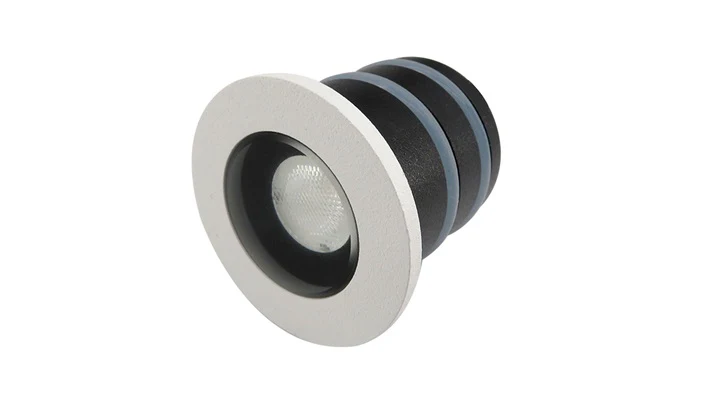 2.5W Lola LED White / Black / Antique Brass / Bronze / Copper / Gold  Bezel Waterproof IP67 In Ground Marker Light - Image 3