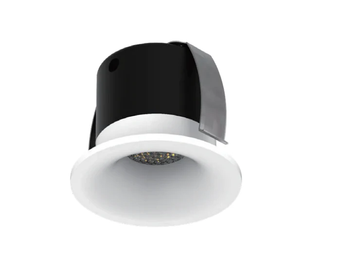 2200K Extra Warm White 3W Chloe IP44 Low Glare Fluted Marker Light, Mini Downlight, Niche/Alcove/Soffit Light (Non Dimmable Driver Included)