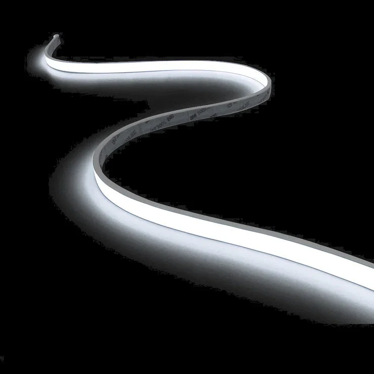 50 Metres Reel Long Run Continuous NEON COB IP67 24V 2700K / 3000K/ 4000k / 6000K Cool White Outdoor Top Bend Low Profile Diffuse/Opal Waterproof Sleeve Strip - Image 3