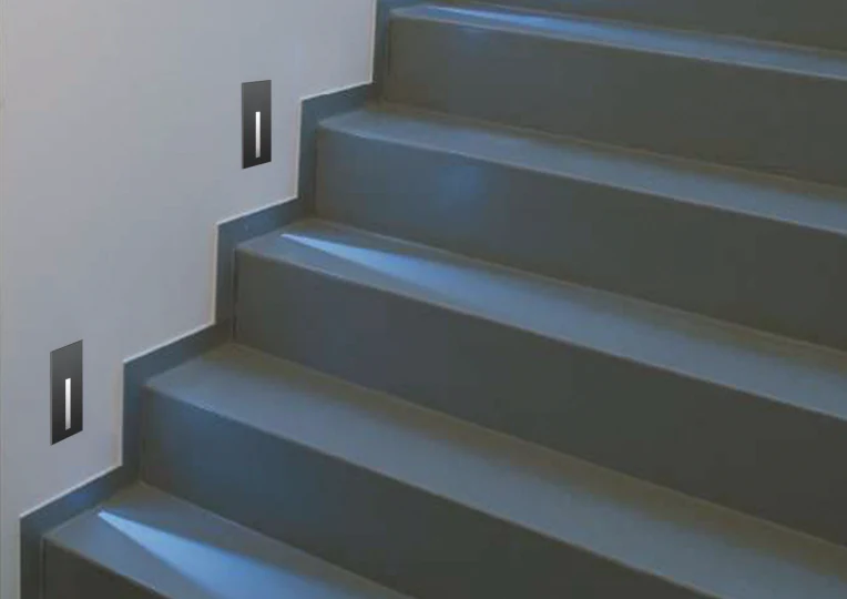 3W Sofia Low Level Wall Light / Step Light in Black (Non Dimmable Driver Included) - Image 3