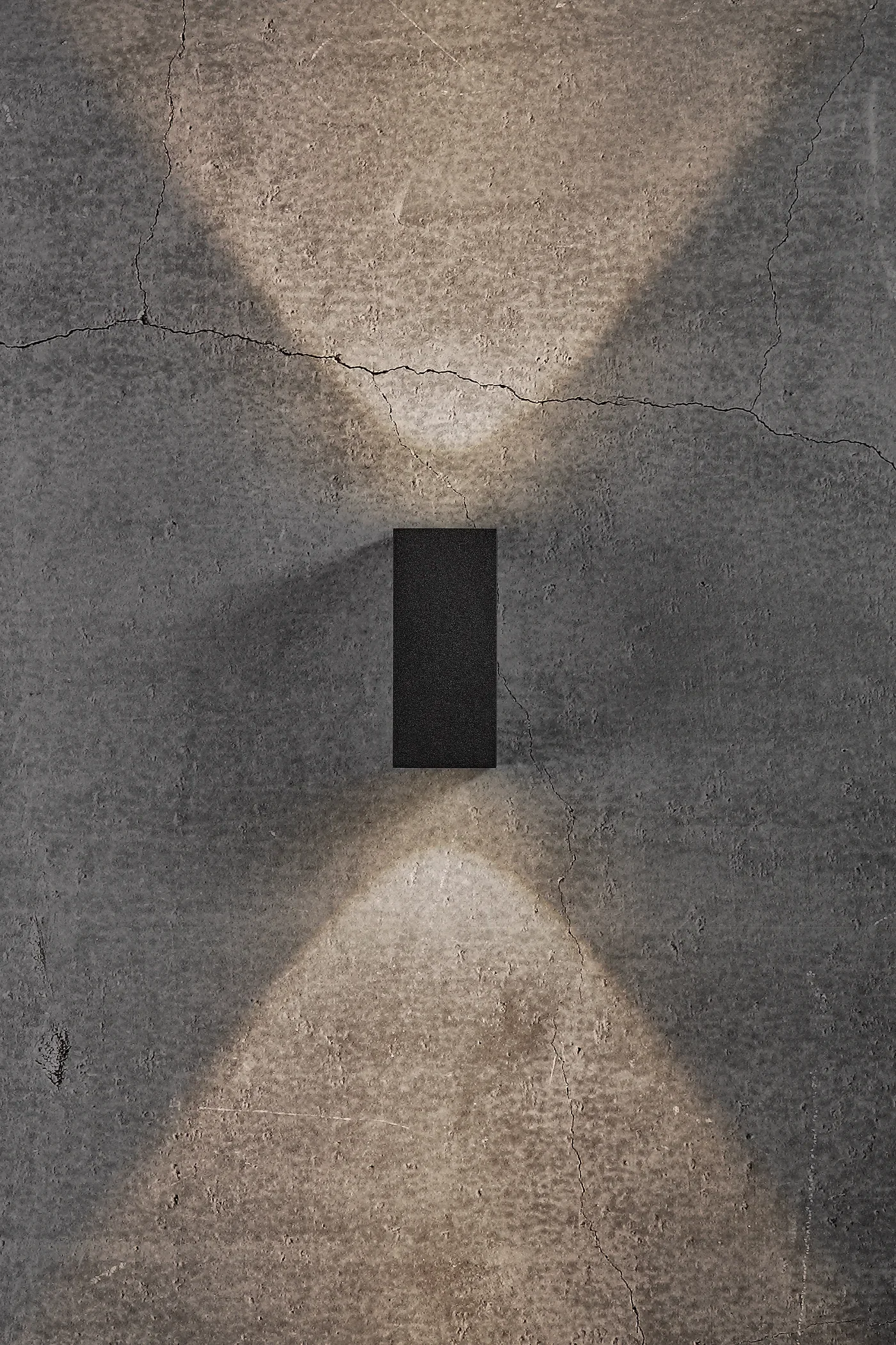 Beau Cubic Wall Light -Up Down Flush Mount Integrated LED Light, Black Lacquered Aluminium, IP44 Rated Ideal for Enhancing Indoor & Outdoor Spaces - Image 3
