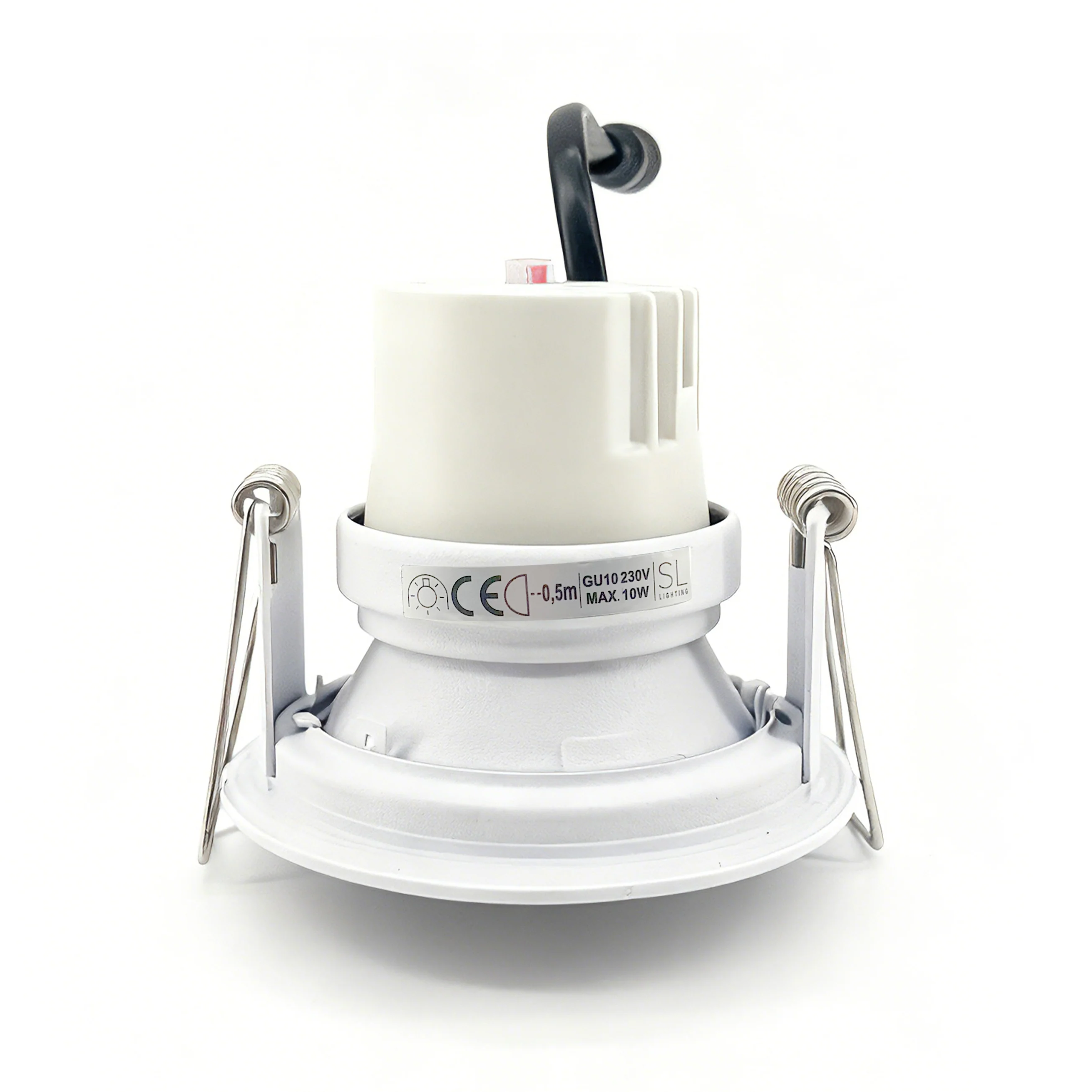 Banbury Slim Trim Low Glare Fire Rated IP65 Fixed Downlight, Includes GU10 Socket and Push fit Junction Box - Image 5