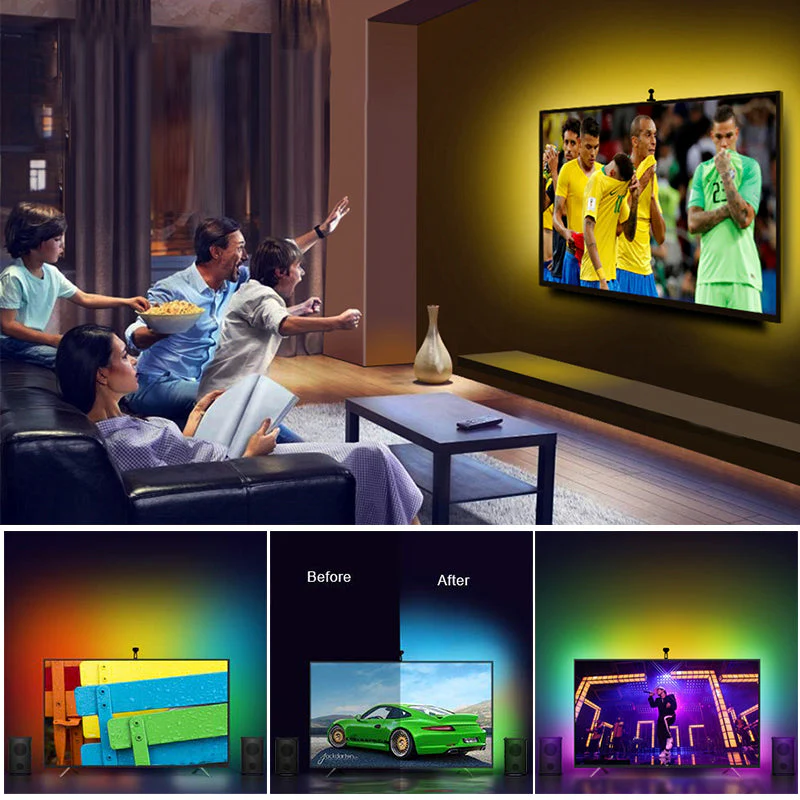 10 Meters Reel RGB IC Color Change Dimmable LED Strip IP65 Rated, 12W, 24V, 380lm/M, Width 10mm, Vibrant Colors - Image 3
