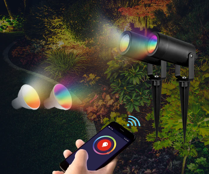 GU10 Garden Outdoor Spike Lights IP65 with 1.5 Meters Cable for LED Lamps - Image 13