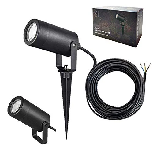 GU10 Garden Outdoor Spike Lights IP65 with 1.5 Meters Cable for LED Lamps - Image 3