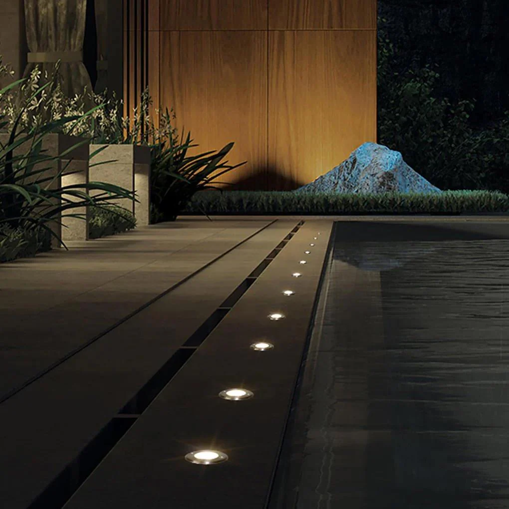 2.5W Lola LED White / Black / Antique Brass / Bronze / Copper / Gold  Bezel Waterproof IP67 In Ground Marker Light - Image 6