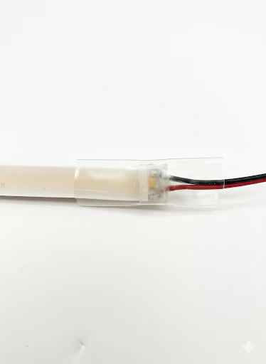10CM Length Heat shrink -For 12mm NEON COB IP65/67 Outdoor Top Bend Low Profile Diffuse/Opal Waterproof Sleeve Strip