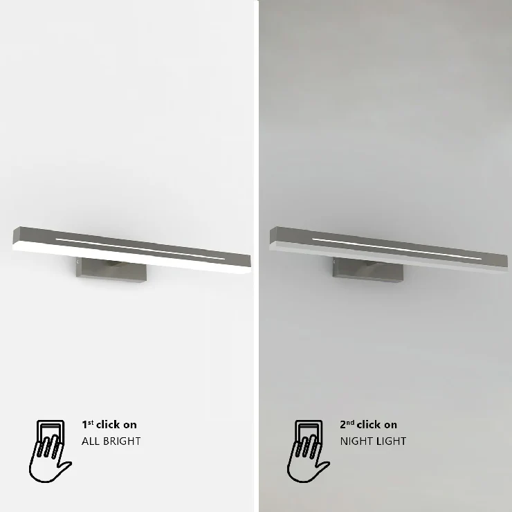 Landon 60 White wall light - Image 3