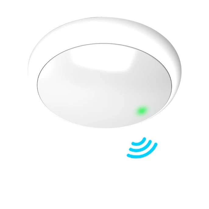 Microwave Sensor Emergency 12W/18W/24W CCT Wattage Adjustable IP65 Modular Bulkhead