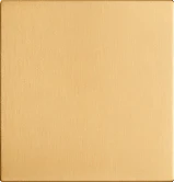 Blank Plate 3x3 in Matt Gold / Matt Black Finish