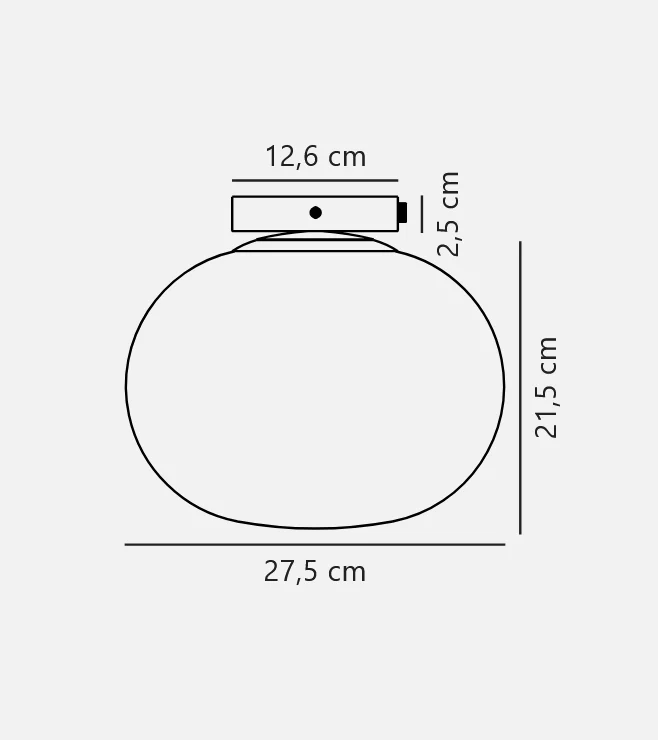 Yuri - 27.5 Clear Ceiling Light - Image 4